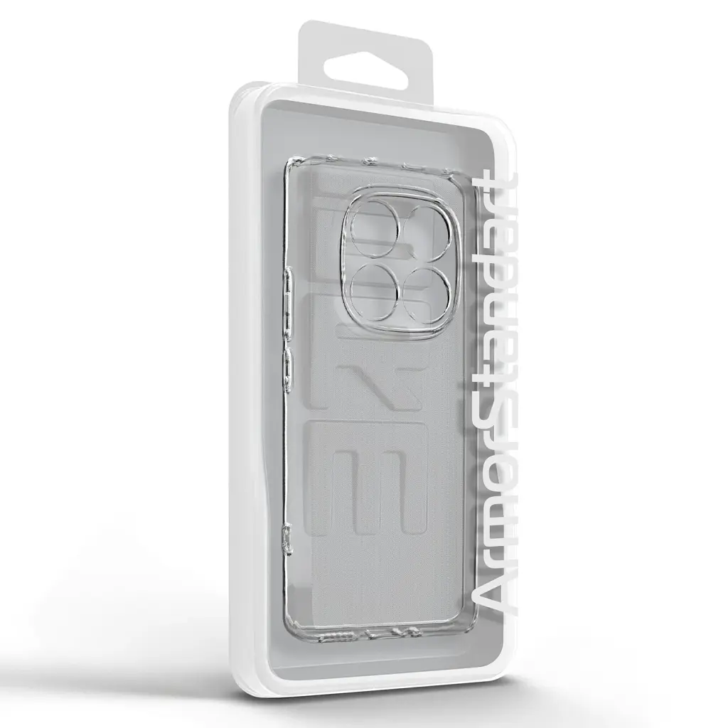 Чехол ArmorStandart Air для Xiaomi Redmi Note 14 Pro 5G / Poco X7 Camera cover Clear - фото 6