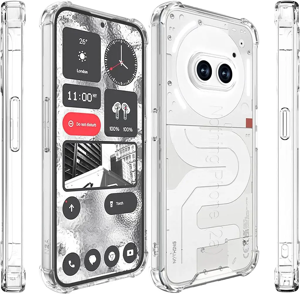 Чохол-накладка BeCover Anti-Shock для Nothing Phone (2a) Clear (711793) - фото 2