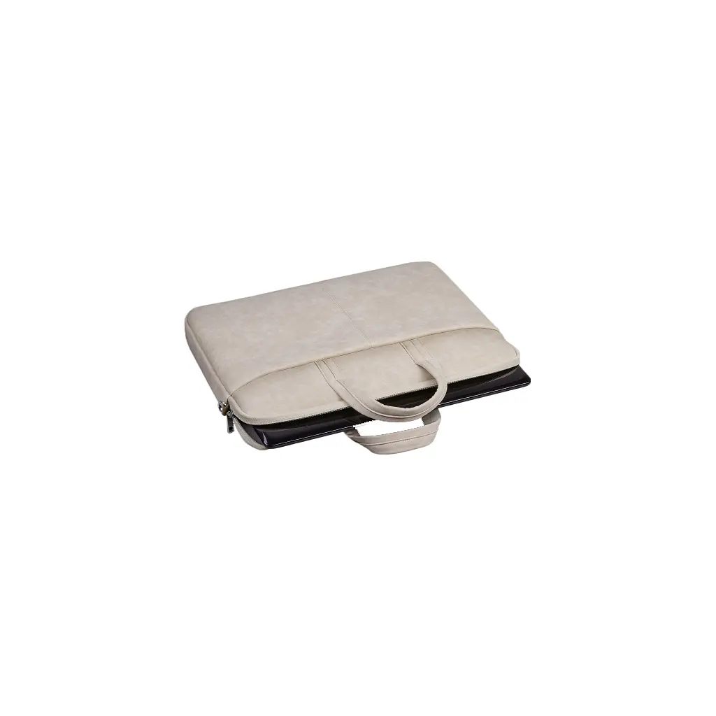 Сумка для ноутбука Defender 15.6" Solid PU beige (26126) - фото 7