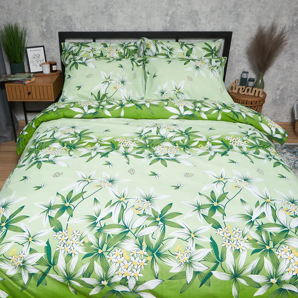 Пододеяльник Moon&Star Микросатин Premium Floral Bliss Евро 200x220 см - фото 2