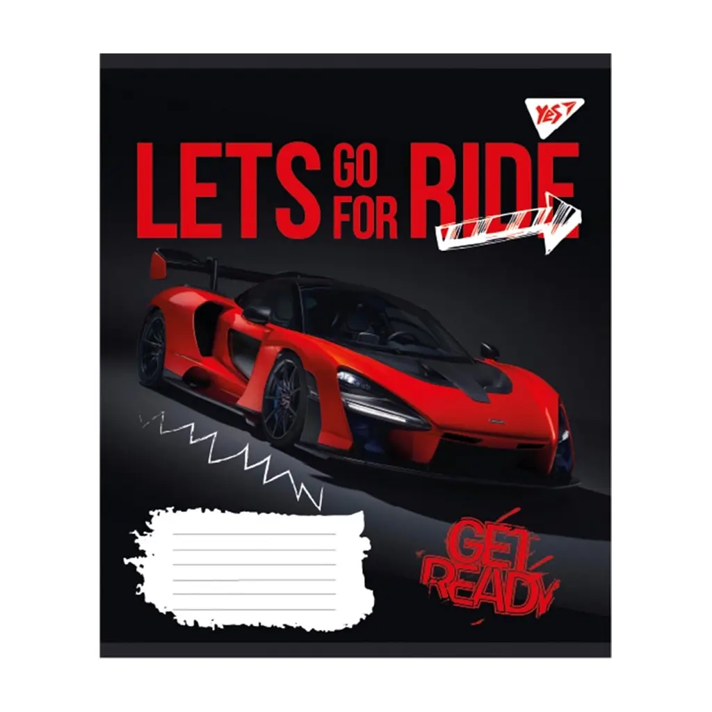 Зошит Yes А5 Lets go for ride 48 аркушів, лінія (766735), в асортименті - фото 4
