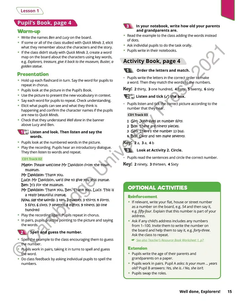 Quick Minds 4. Teacher's Book (for Ukraine, НУШ) - Герберт Пухта - фото 6