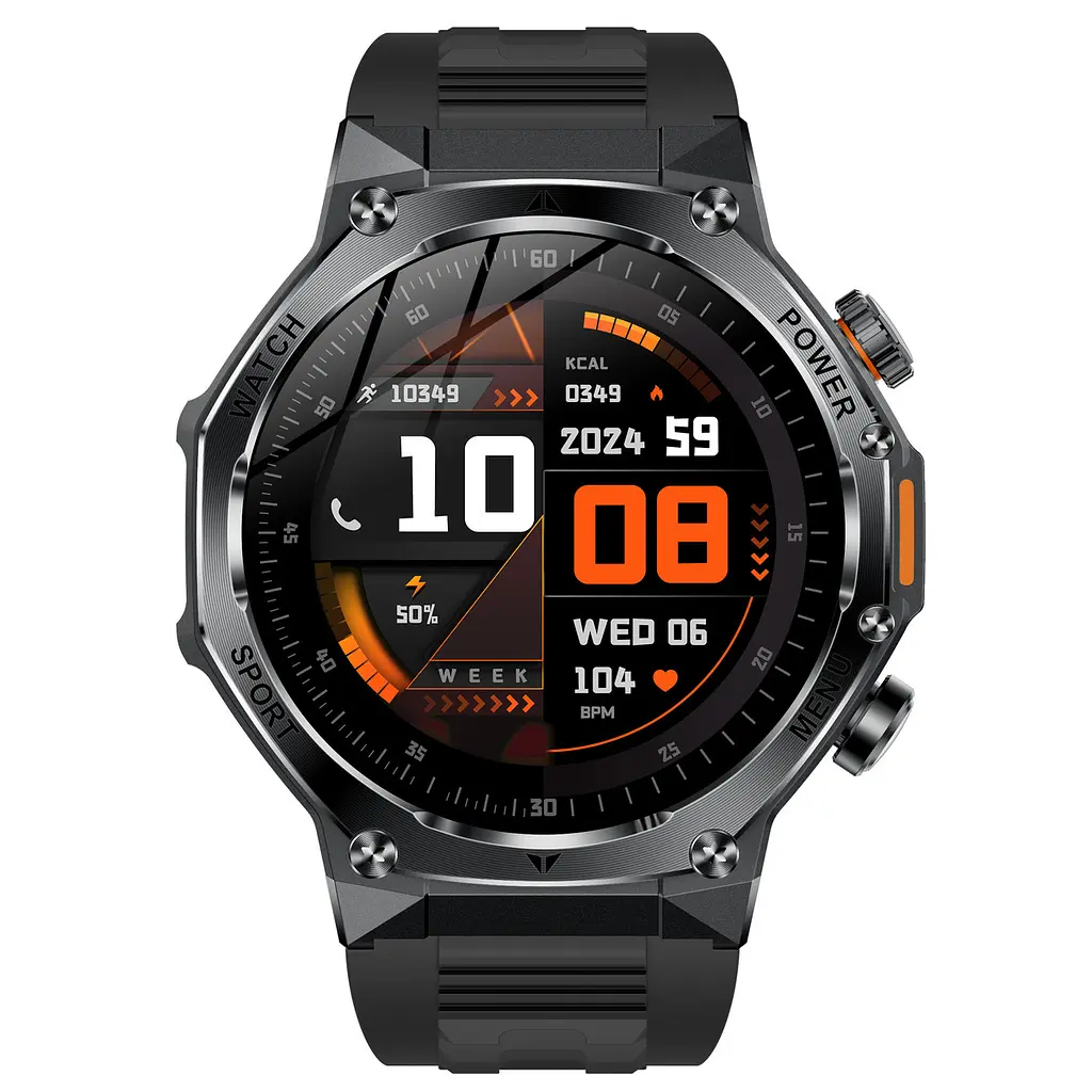 Часы Smart Surf X Pro Black Rubber, 2 ремешка - фото 3