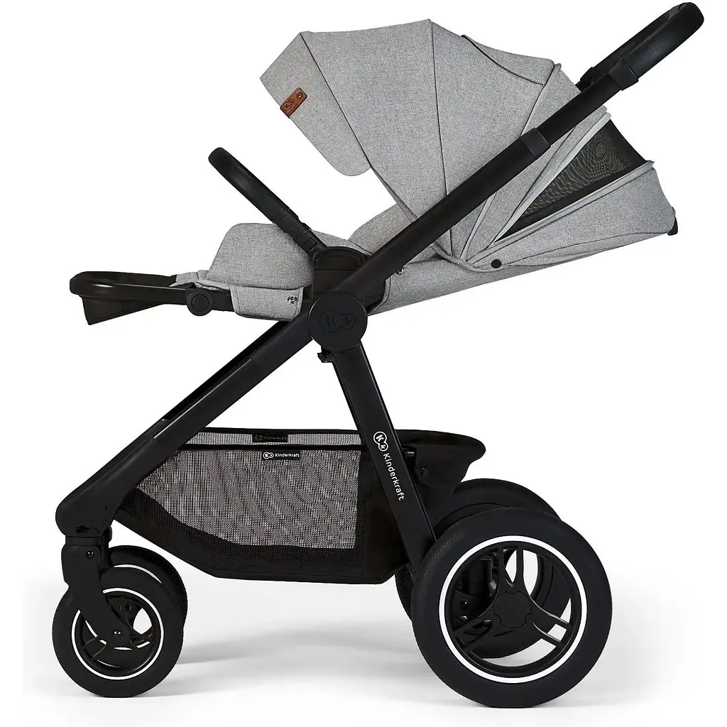 Універсальна коляска 2 в 1 Kinderkraft Everyday 2 Light Gray світло-сіра (00-00305224) - фото 7