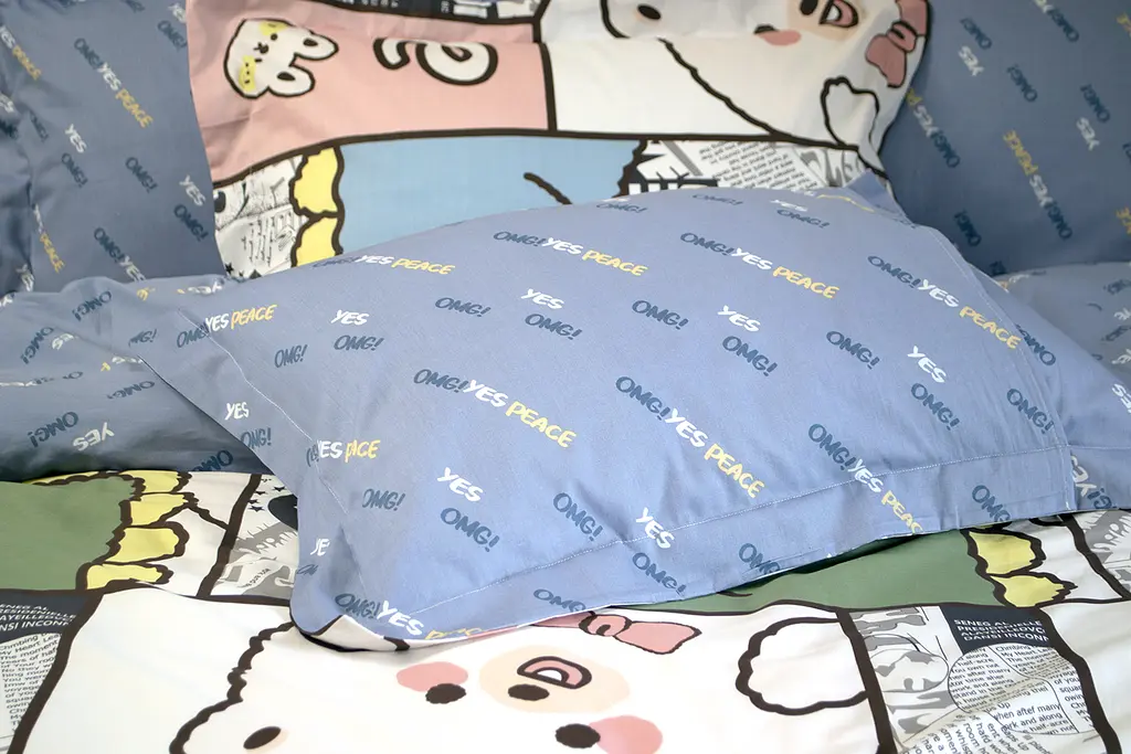 Постельное белье сатин Lotus Home - Mr. Bo полуторный - фото 3