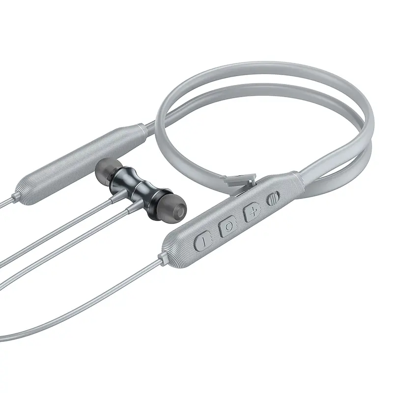 Бездротові спортивні навушники HOCO ES64 Easy Sound sports BT earphones Grey - фото 2