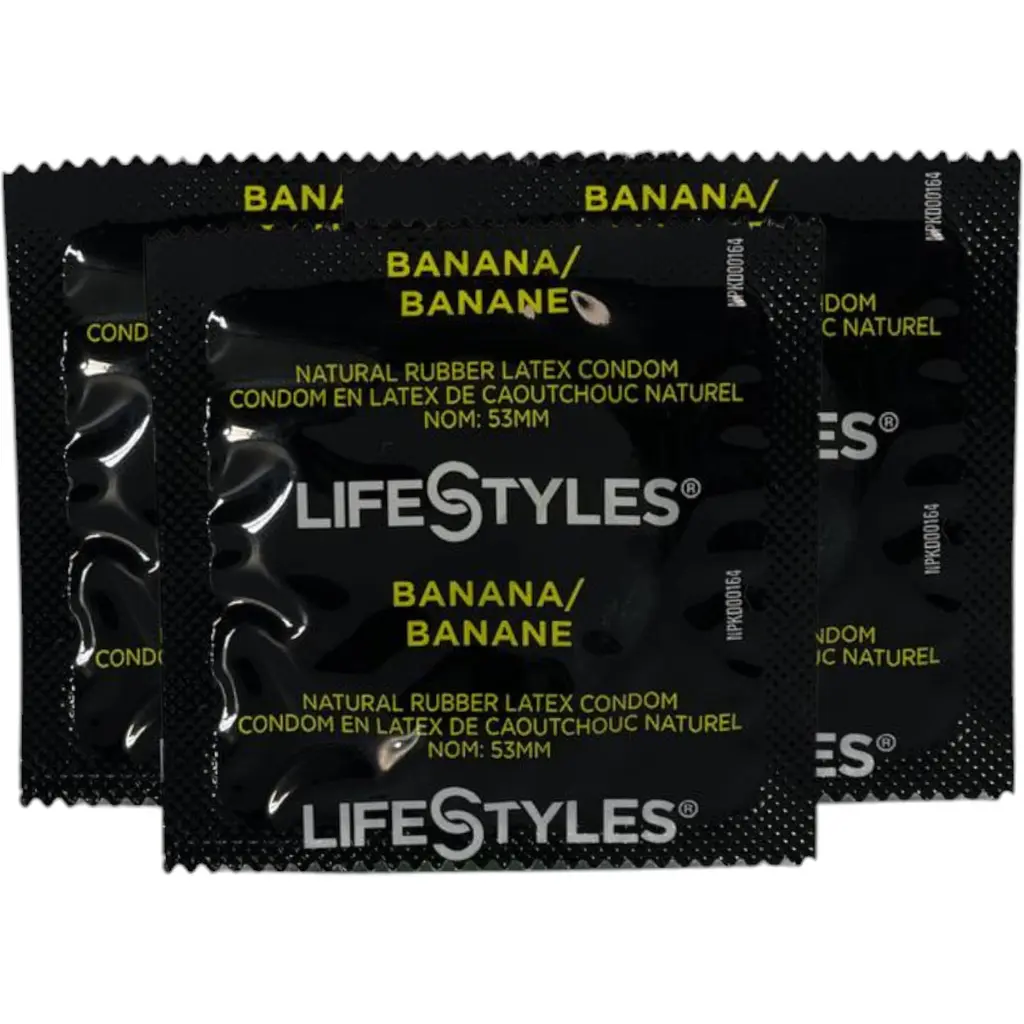Презервативи LifeStyles Banana ароматизовані 3 шт. (ROZ6501053478) - фото 2