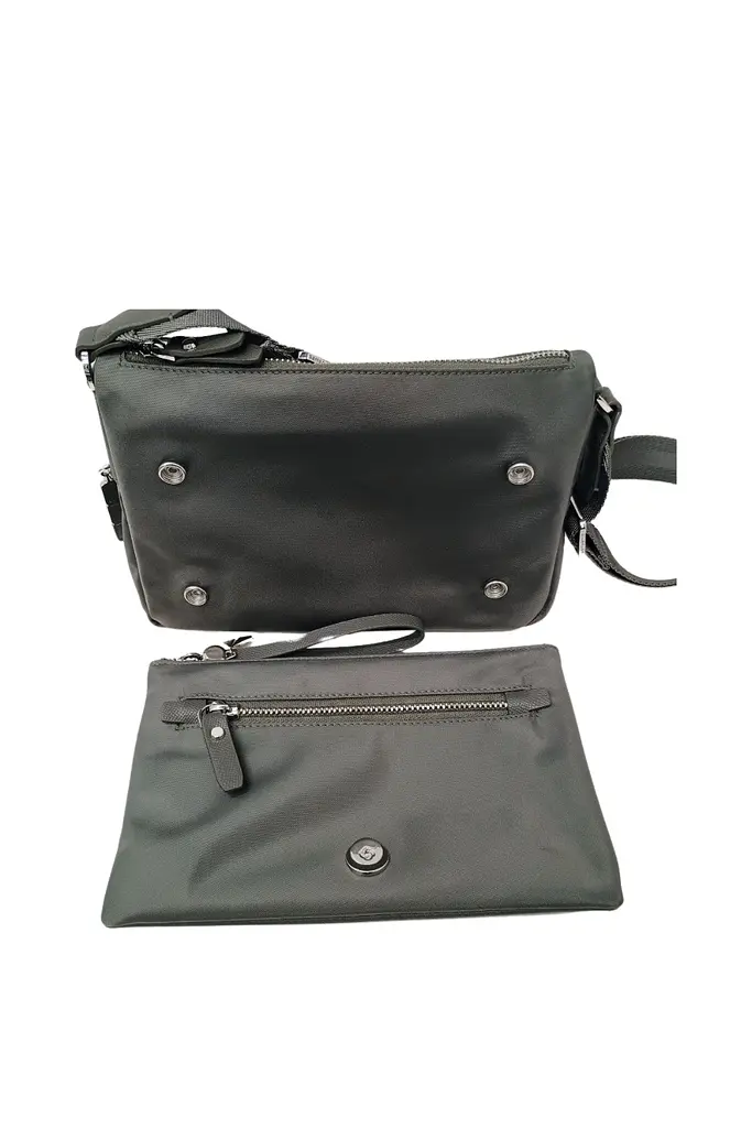 Сумка Крос-Боді Samsonite KARISSA EVO GUNMETAL GREEN 24x17x8 KP2*24002 - фото 5