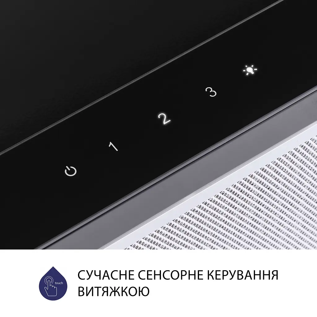 Витяжка телескопічна MINOLA HTLS 6734 BL 1100 LED GLASS - фото 6