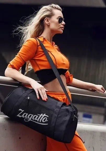 Спортивна сумка Zagatto 37L ZG756 Чорна - фото 6