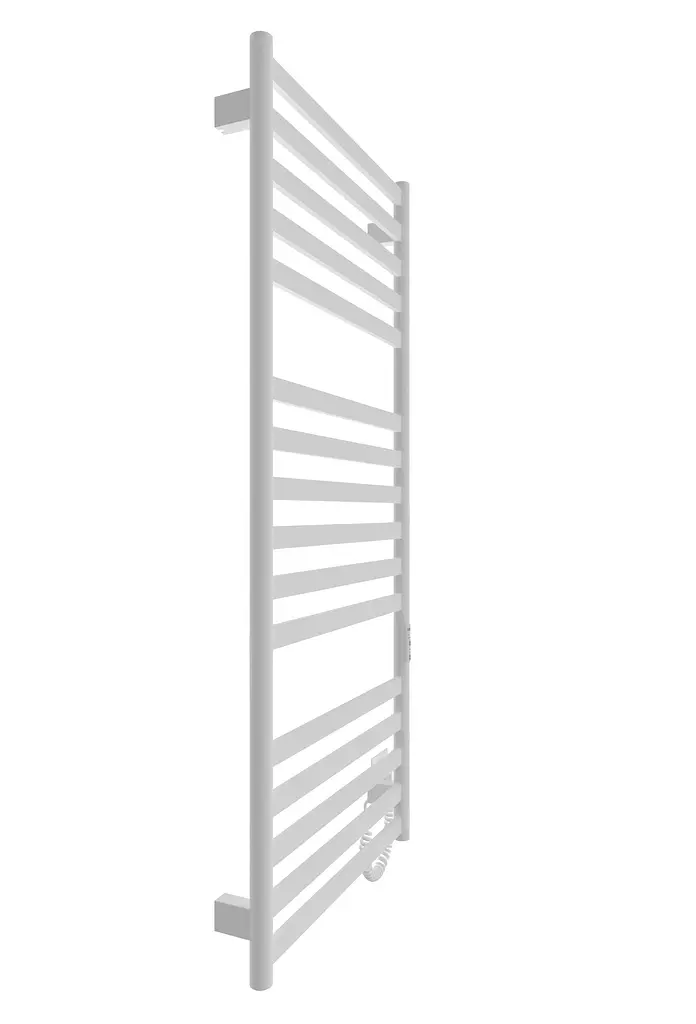Електрична рушникосушарка HF York 1170x530 white matte 6.1.0503.06.WM, Білий матовий, універсальне (коннектор), Електронний - фото 3