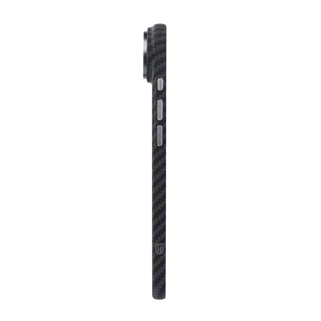 Чохол до мобільного телефона Armorstandart LikeCarbon2 MagCase Apple iPhone 17 Air Carbon Black (ARM86260) - фото 6