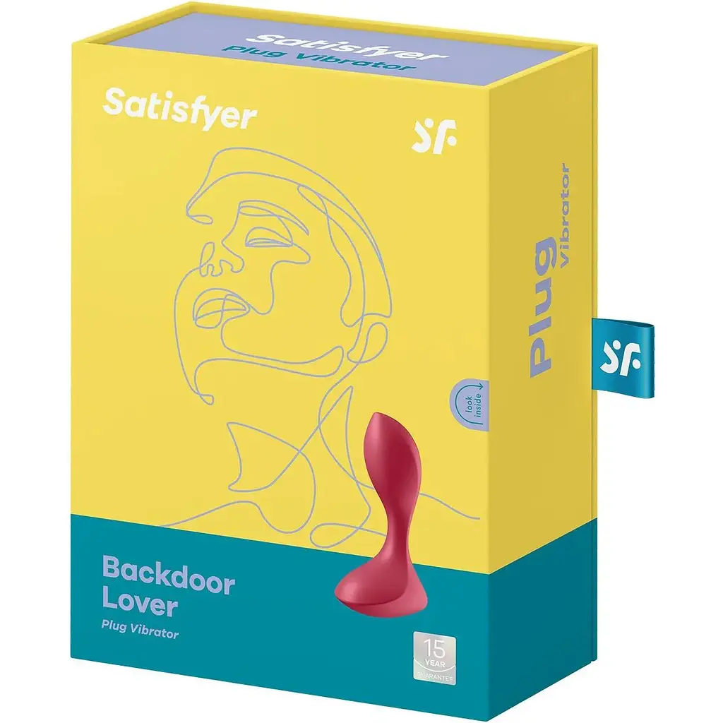 Анальна вібропробка Satisfyer Backdoor Lover Red - фото 6