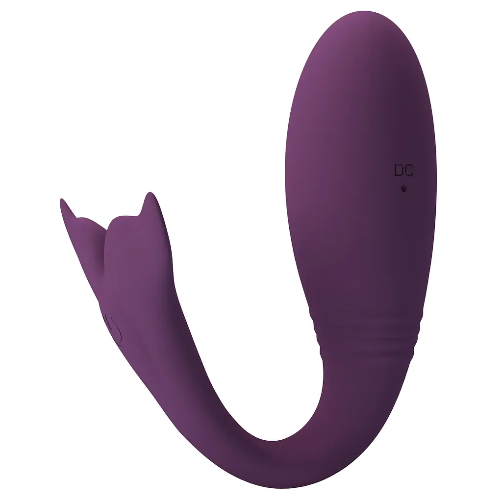 Вібратор для двох PRETTY LOVE Jayleen, 12 vibration functions Long-distance Control PRETTY LOVE BI-014911HP-1 102079 - фото 2