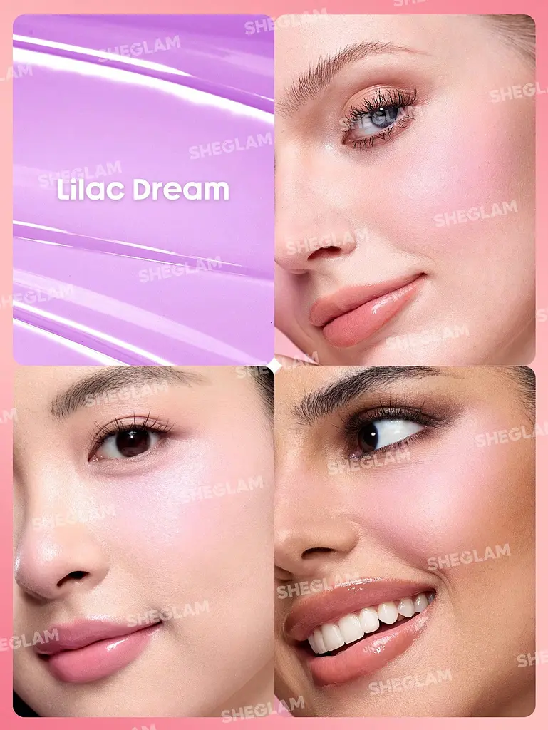 Рідкі матові рум'яна Sheglam Color Bloom Liquid Blush-Lilac Dream - фото 2