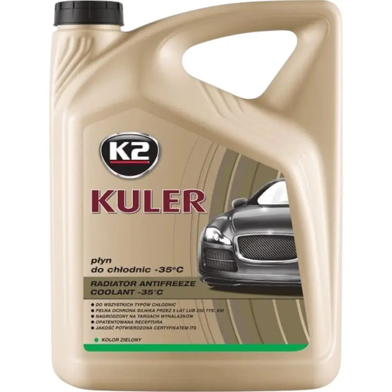 Антифриз K2 Kuler Long Life -35°C G11 зелений 5 л (T205Z) - фото 1