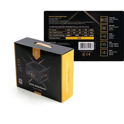 Блок питания Vinga 600W (VPS-600P1) - фото 6