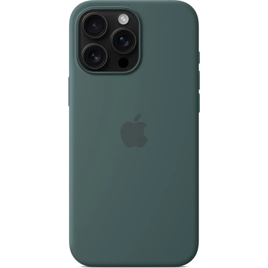 Чохол Apple Silicone Case with MagSafe для iPhone 16 Pro Max Lake Green (MA7V4ZM/A) [116160] - фото 4