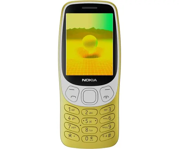 Телефон кнопковий Nokia 3210 2024 підтримка 4G Dual SIM gold (6438409095480) - фото 2