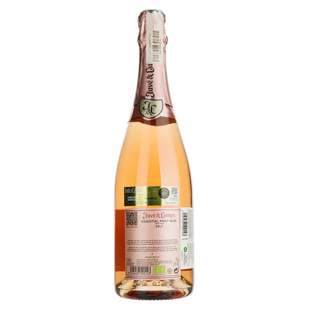 Ігристе вино Juve y Camps Brut Rose, 12%, 0,75 л - фото 2