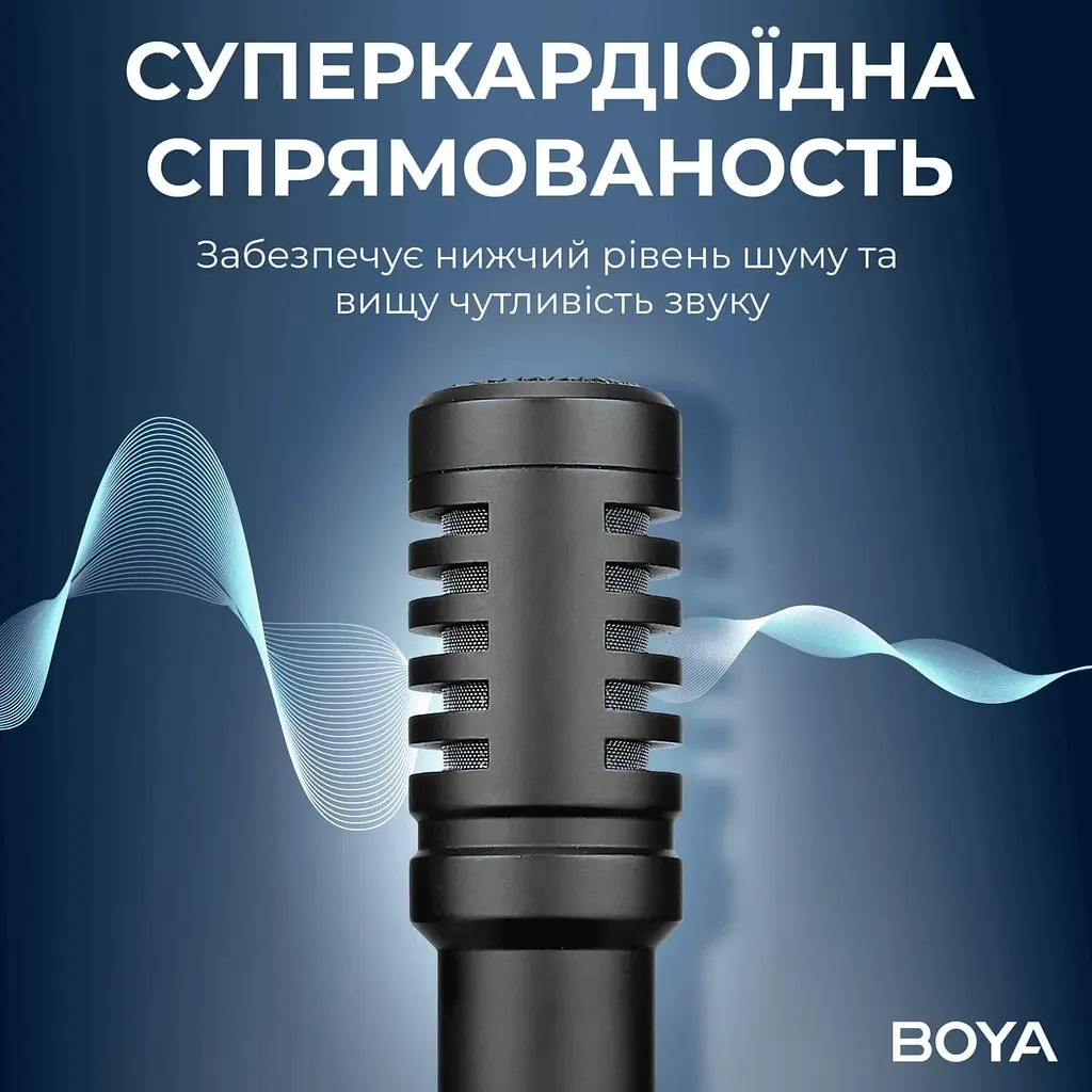 Мікрофон для камери Boya BY-MM1+ (BY-MM1+) - фото 15
