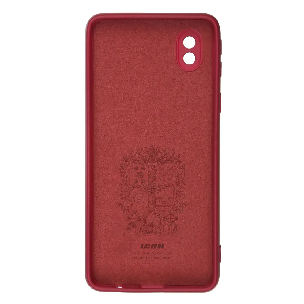 Чохол ArmorStandart ICON для Samsung A01 Core (A013) Camera cover Red - фото 2