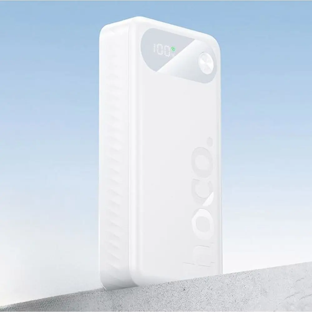 Внешний аккумулятор Hoco J154A Victorious 20000mAh 22.5W White [161346] - фото 4