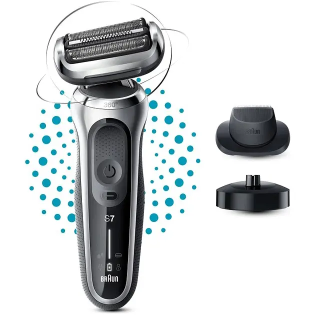 Электробритва Braun Series 7 71-S4200cs Silver/Black (81770266) - фото 4