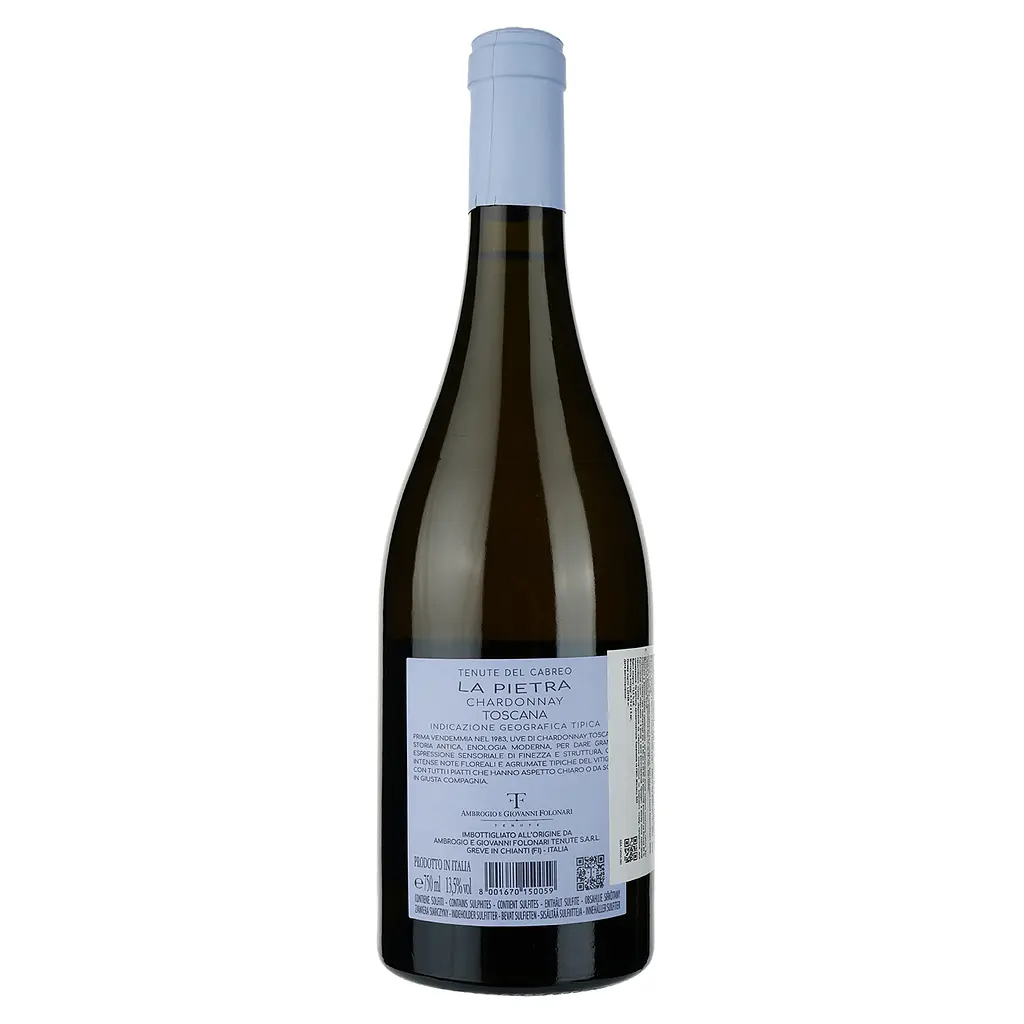 Вино Cabreo La Pietra Chardonnay Toscana IGT, біле, сухе, 0,75 л - фото 2