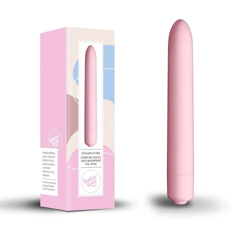 Мінівібратор SugarBoo Sugar Pink, 10 рівнів інтенсивності - фото 4