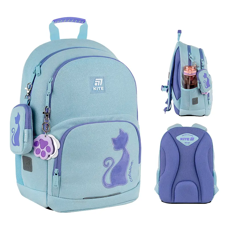Набор Kite 585 Catsline: рюкзак+пенал+сумка для обуви  - фото 2