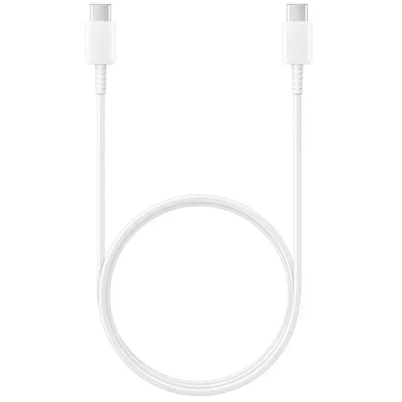 Кабель Samsung USB Type-C - USB Type-C (M/M), 1 м, White (EP-DA705BWRGRU) OEM - фото 4