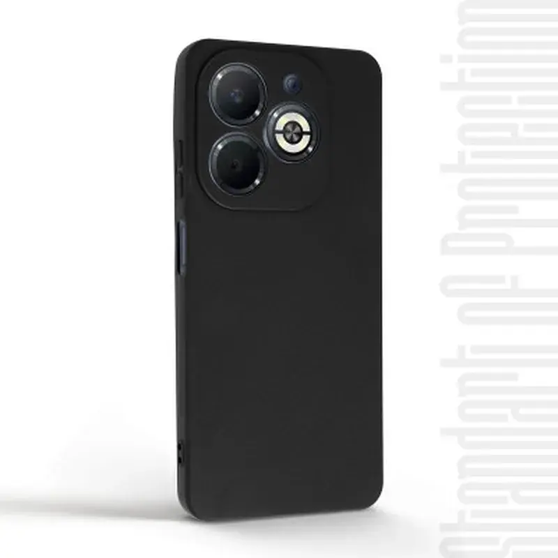 Чохол до мобільного телефона Armorstandart Matte Slim Fit Infinix Smart 8 Plus Camera cover Black (ARM73934) - фото 2