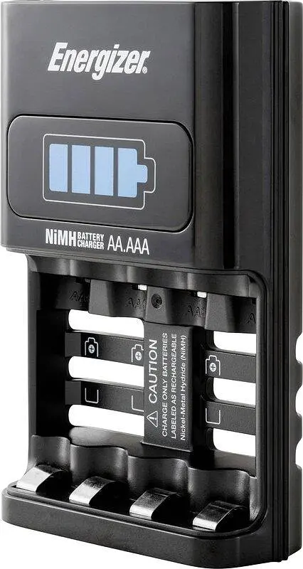 Зарядний пристрій Energizer Accu Recharge 1 HOUR AA/AAA Ni-Mh/Ni-Cd AA/HR06 2300mA BL 4шт - фото 2