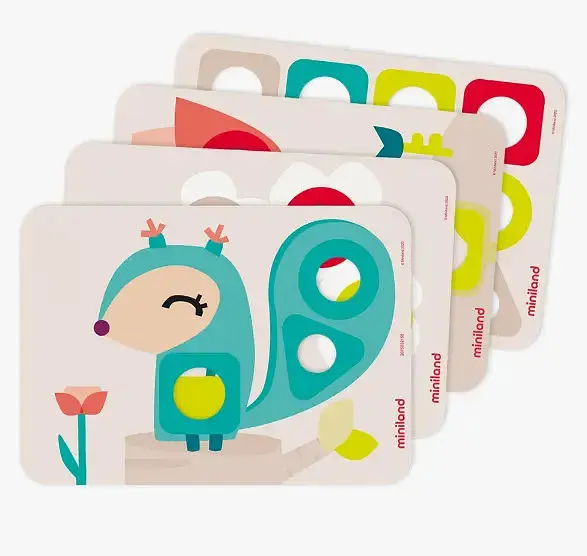 Еко-конструктор Miniland Набір болтів і гайок (32255) - фото 3