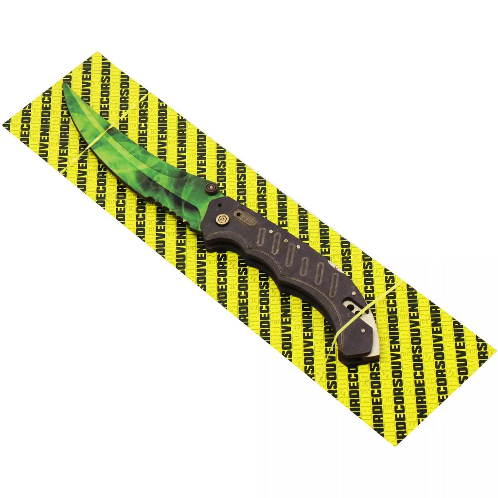 Нож раскладной "FLIP (Emerald)" FLI-E Сувенир-декор, на листе (4820242360139) - фото 3