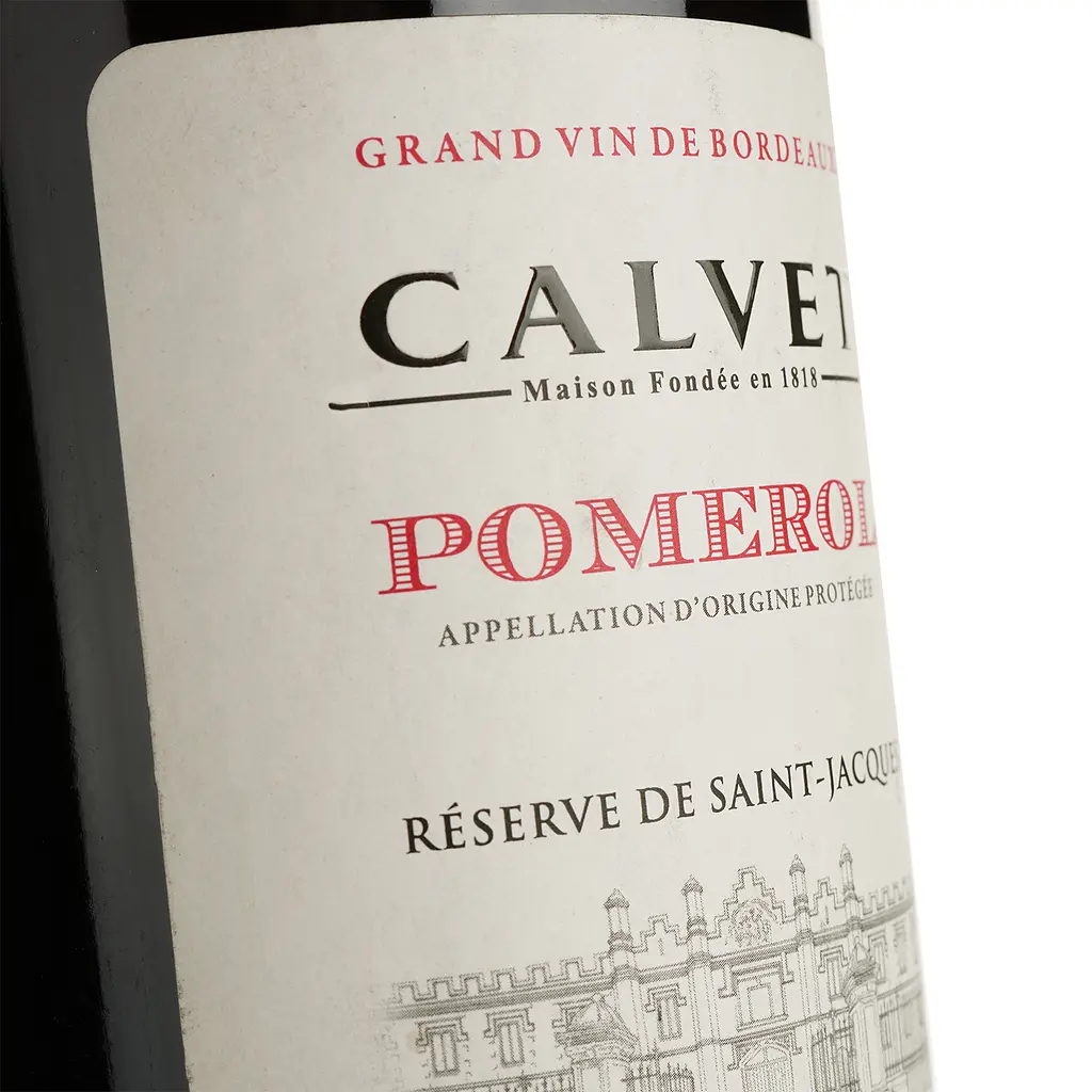 Вино Calvet Collection Reserve de St.Jacques Pomerol AOC красное сухое 0.75 л - фото 3