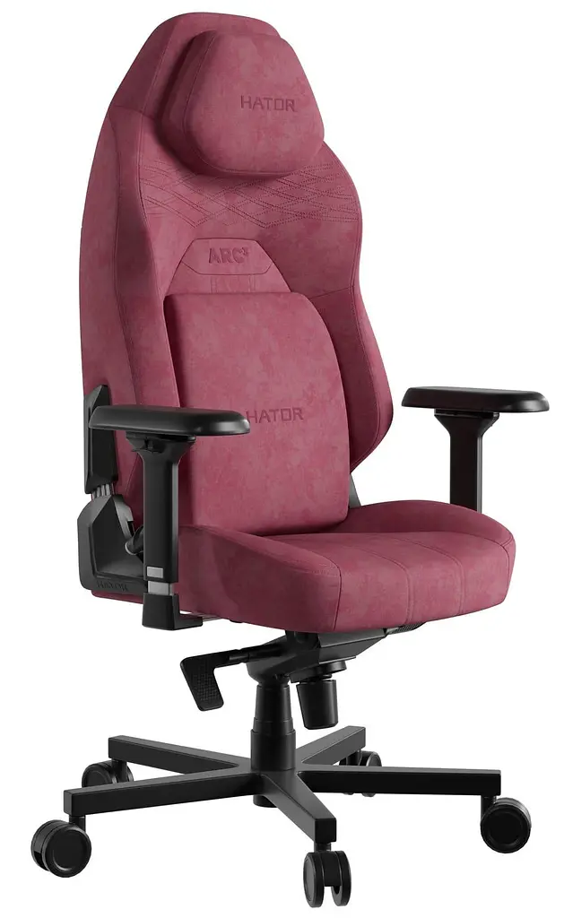 Ігрове крісло HATOR Arc 3 L Velour Orchid Pink (HTC3444L) - фото 3