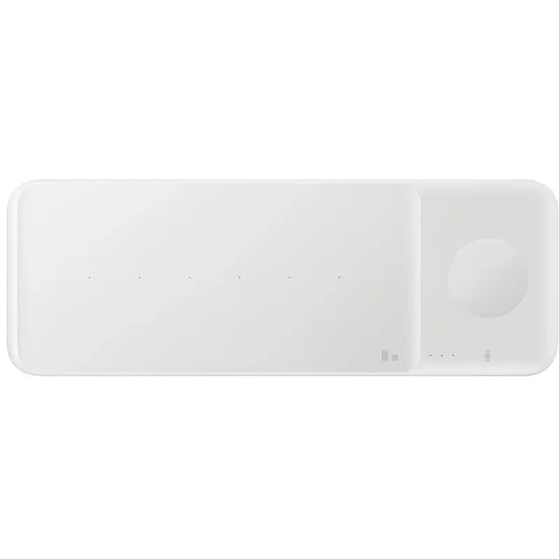Безпровідний зарядний пристрій Samsung Wireless Charger Trio charger Білий (EP-P6300TWEGRU) - фото 7