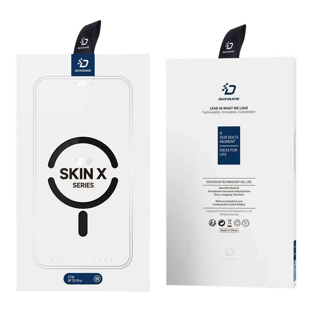 Чохол-книжка Dux Ducis Skin X Pro MagSafe Apple Phone 15 Pro Purple (35096_3344942) - фото 2