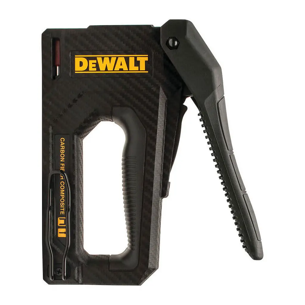 Степлер будівельний DeWALT CARBON FIBRE для скоб типу "G" 6-14мм, цвяхів типу "J" 12, 15мм. (DWHT80276-0) - фото 9