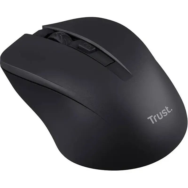 Миша Trust Mydo Silent, WL, чорний 25084 - фото 2