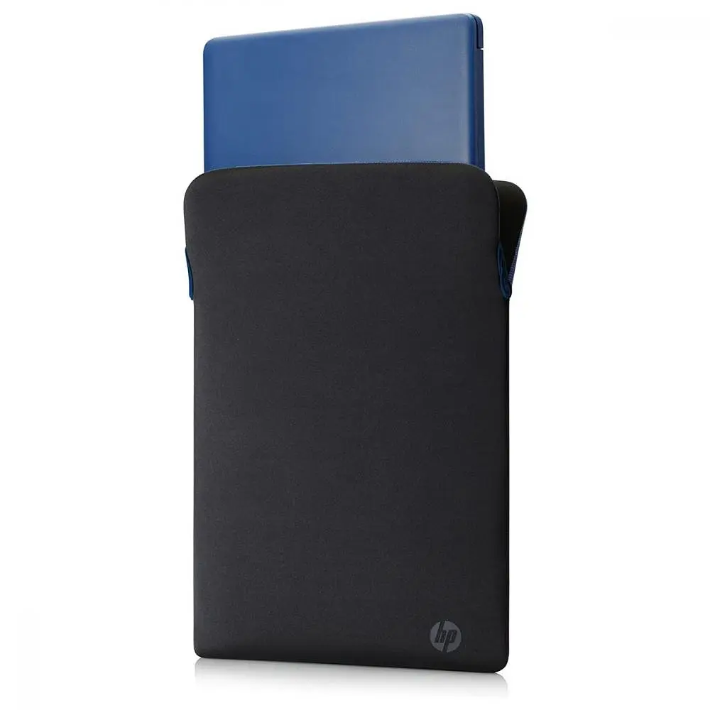 Чехол для ноутбука HP 15.6 Reversible Protective Black/Blue Laptop Sleeve (2F1X7AA) - фото 4
