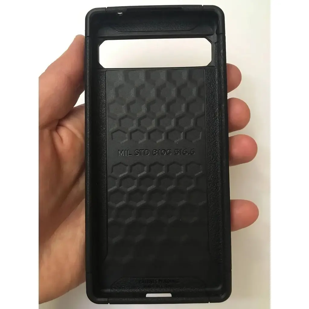 Оригінальний протиударний чохол UAG Scout для Google Pixel 6a (6.1") Black (614000114040) - фото 7