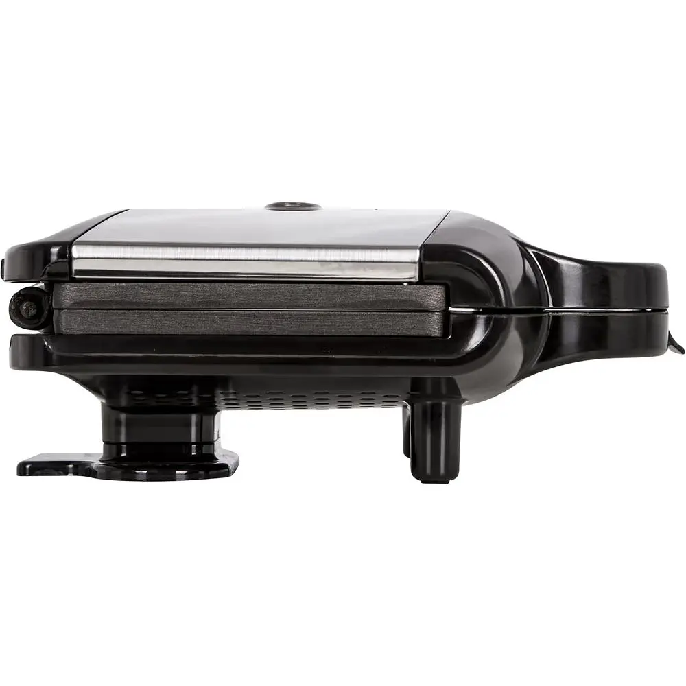Сэндвичмейкер Tefal Ultracompact 700 Вт 1 пластина-сэндвич корпус нержавеющая сталь/пластик черный (SM155212) - фото 3