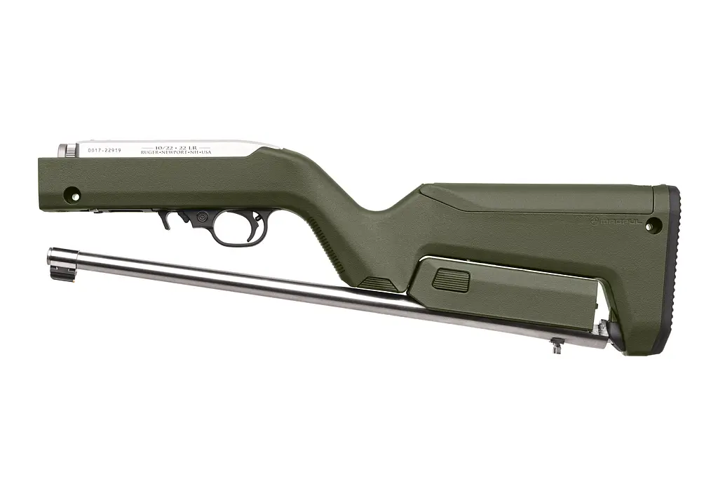 Ложе Magpul X-22 Backpacker для Ruger 10/22 Takedown ODG MAG808-ODG - фото 5