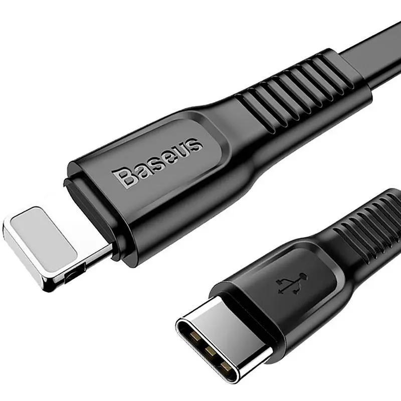Кабель Baseus Tough Series Cable Type-C to Lightning 2A 1m CAZYSC-A01 Black - фото 3