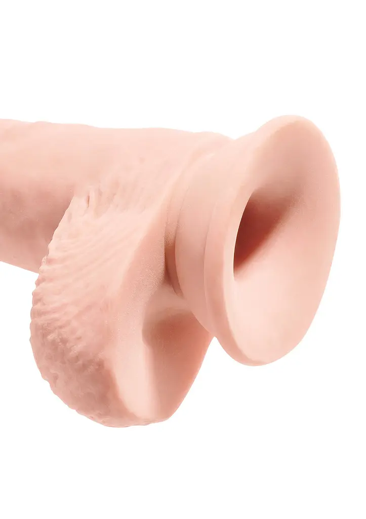 Фаллоимитатор King Cock With Balls 10 Inch 25.4 см телесный - фото 3