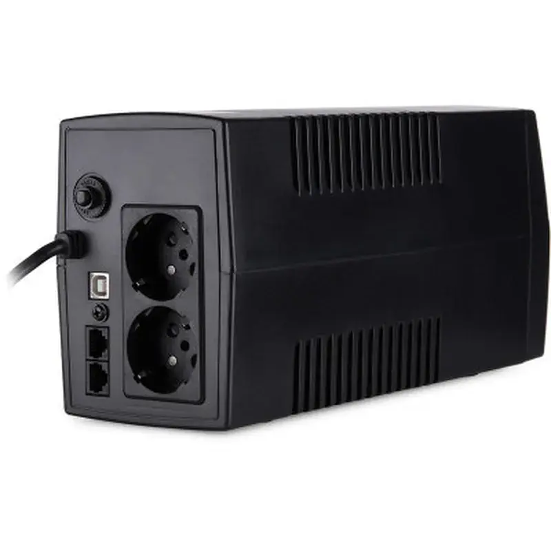 Пристрій безперебійного живлення Vinga LCD 800VA plastic case with USB (VPC-800PU) - фото 4