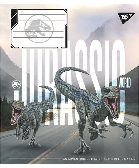 Упаковка зошитів Yes Jurassic World Alive учнівський загальний 10 шт./60 кл. (767688) - фото 5